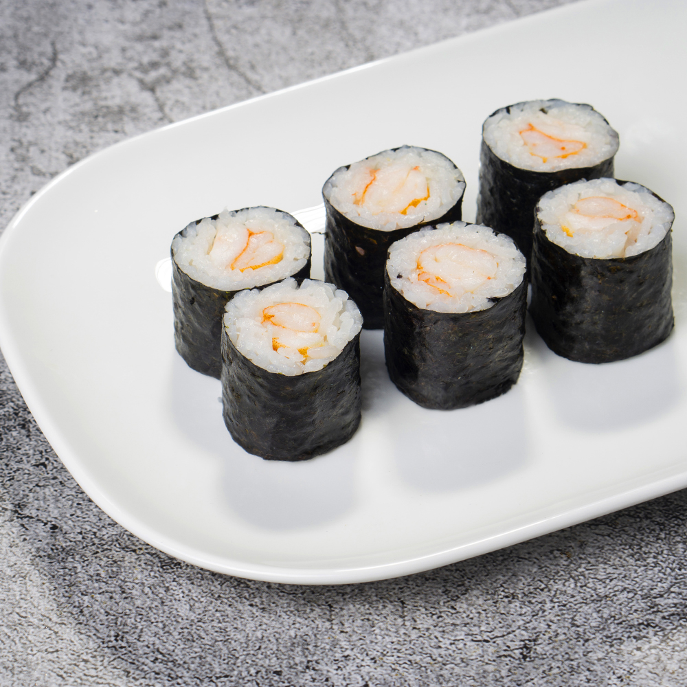 Маки ролл с креветкой